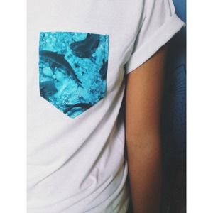 Shark pocket tee!
