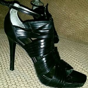 Black Strappy Sandal