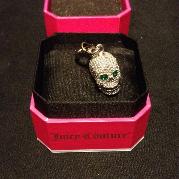 Sold in Bundle Juicy Couture sparkly skull charm. - Picture 1 of 4
