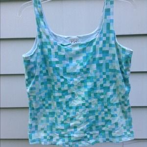 *sold on vinted* Geometric tank top