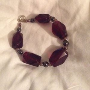 *sold on vinted* Handmade toggle bracelet