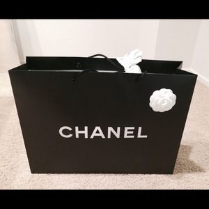 Authentic New Chanel bag box &medium shopping box