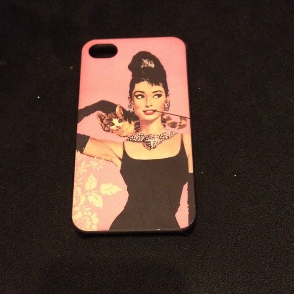 Audrey Hepburn IPhone 4 case - Picture 1 of 2