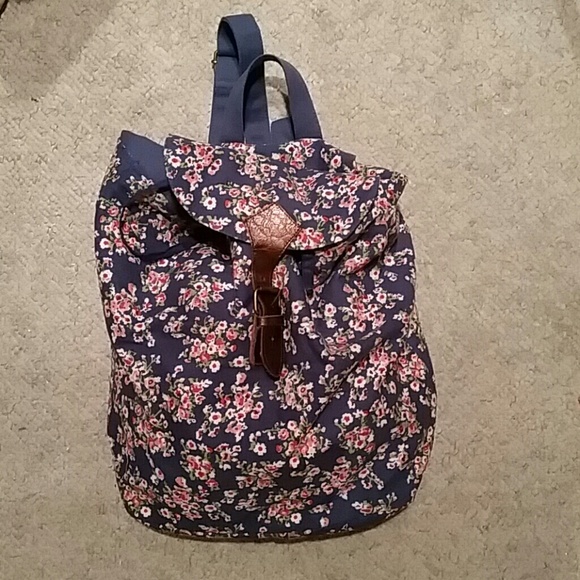 Floral backpack
