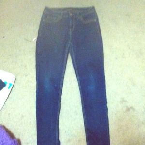 High waisted jeggings