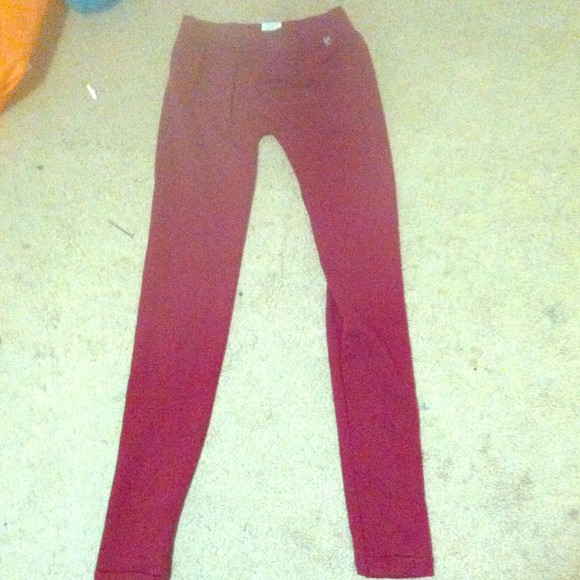 Maroon leggings - Picture 1 of 1