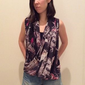 All Saints silk wrap