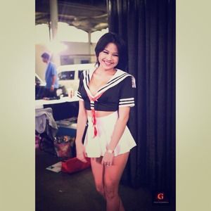 School girl cosplay costume