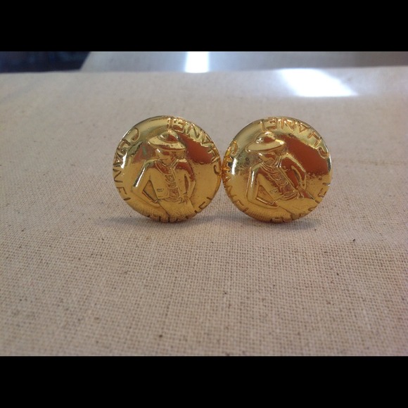 Vintage Coco Chanel signature earrings