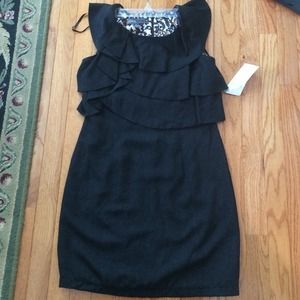 Donna Ricco Grey/Black Dress