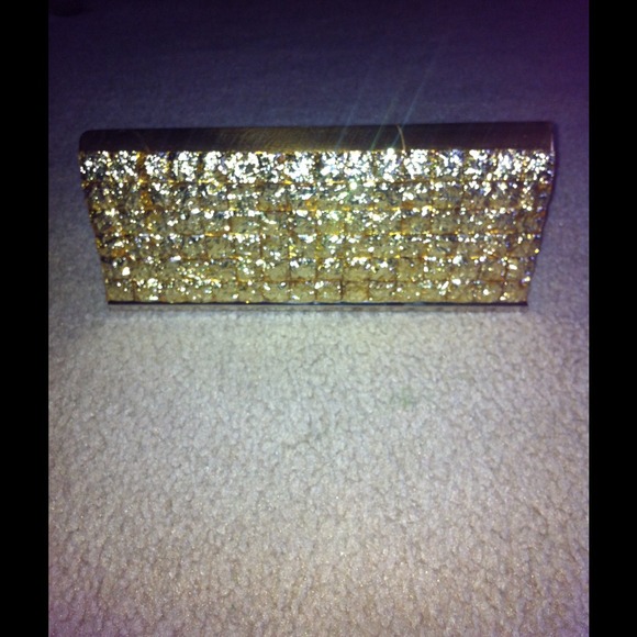 Brand-new Gold clutch