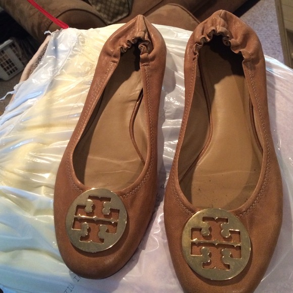 Tory Burch Shoes - TORY BURCH Reva flats!!!!