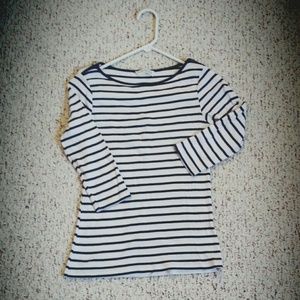 Zara organic cotton striped shirt(3/4)
