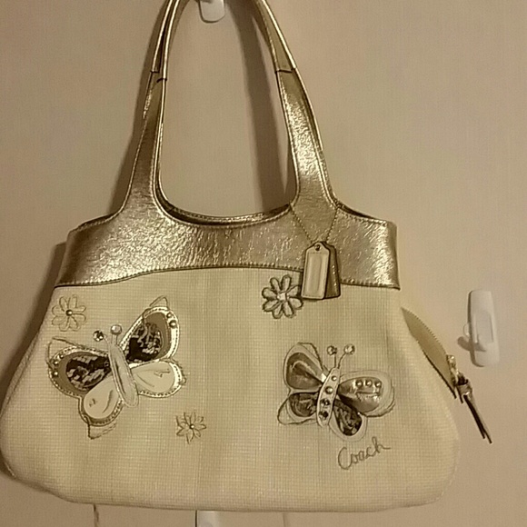 ☆just reduced☆COACH lexi butterfly "authentic"
