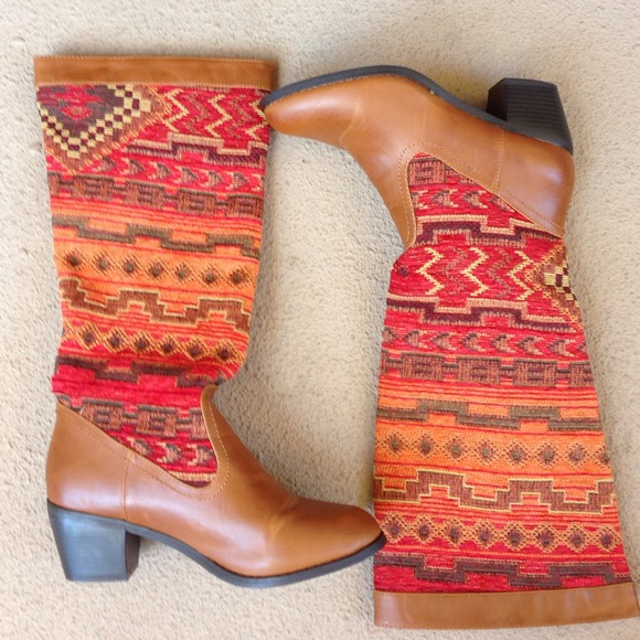Boots - Tribal boots!! Cute