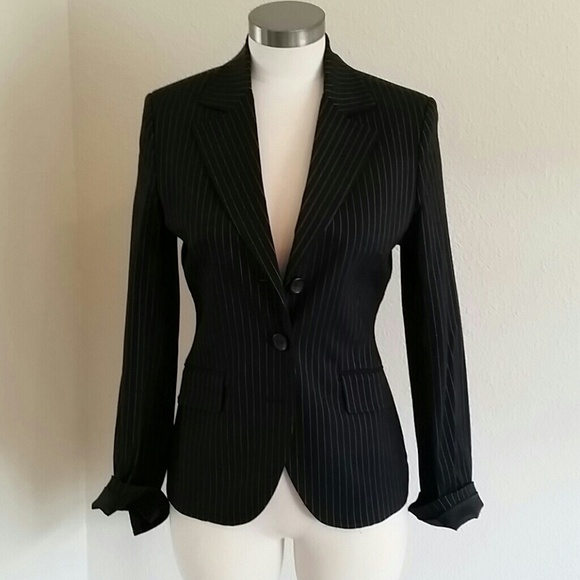 Pinstriped Blazer