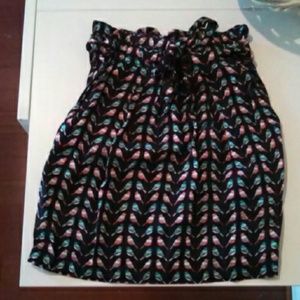 NWT H&M birds skirt
