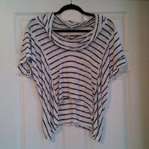 Striped sailor top