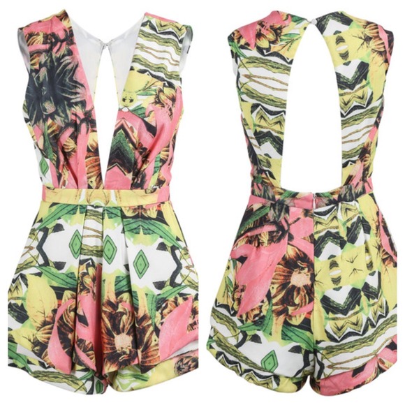 Tropical romper