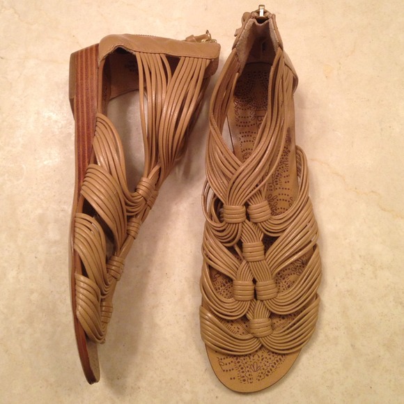 Boutique 9 - "Percee" Natural Leather Sandal