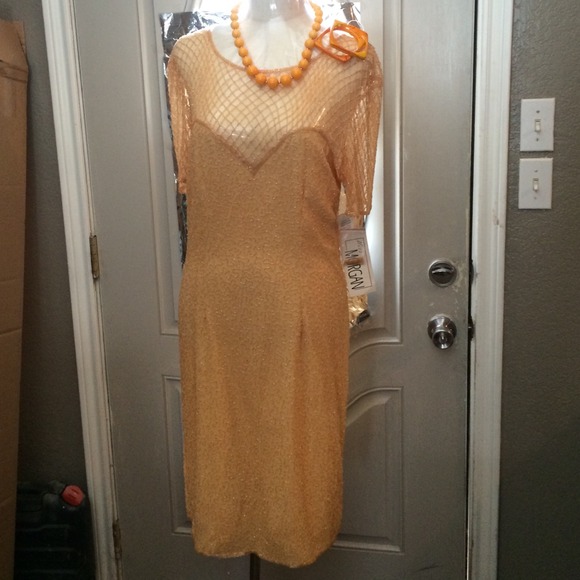 Beautiful Miss Morgan Formal Beaded Dress!