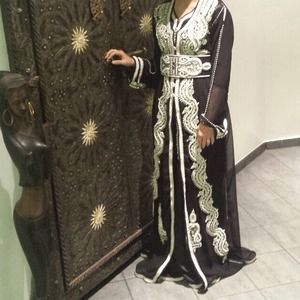 Beautiful hand made Moroccan caftan.