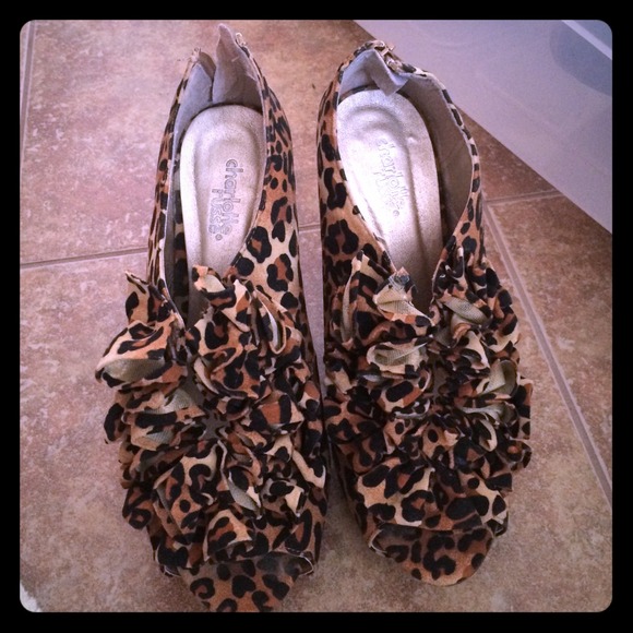 Leopard Heels