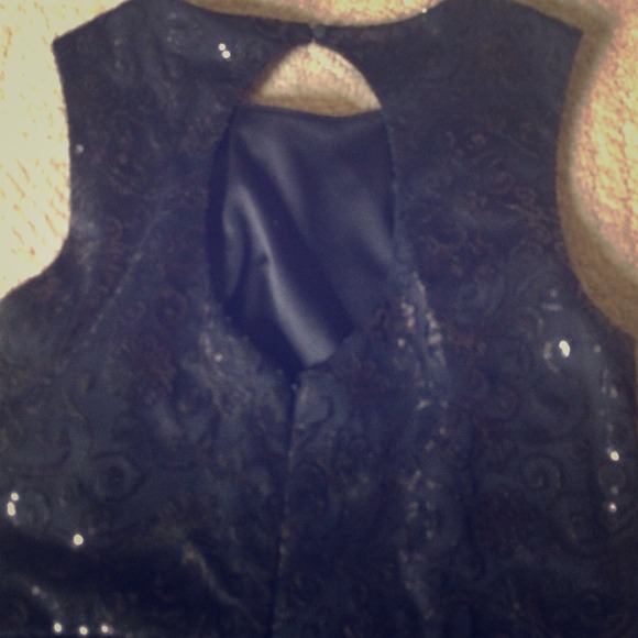 A  black Max and Cleo cocktail dress NWOT