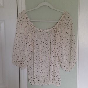 Cream Star top