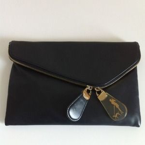 Henri Bendel Asymmetric Clutch