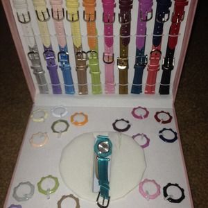 Amazing changeable watch set!! Originally $200!