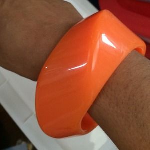 Big Orange Nickel Free Bracelet!