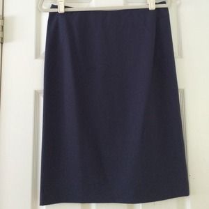 Theory size 6/8 Navy Pencil skirt