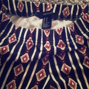 📦SOLD IN BUNDLE - Forever 21 Aztec Leggins