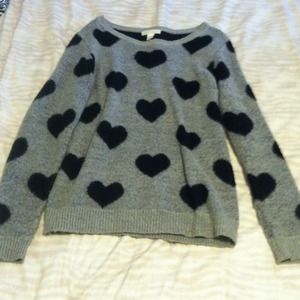 heart sweater