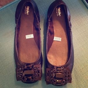 Black Mossimo Ballet Flats