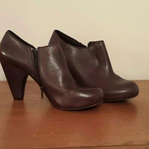 Brown Booties by Gianna Bini
