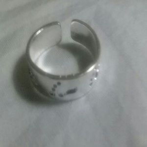 Sterling silver toe ring