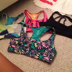sports bras & forever 21 tops