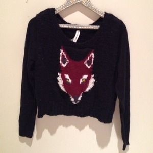 Bethany Mota fox sweater from aeropostle
