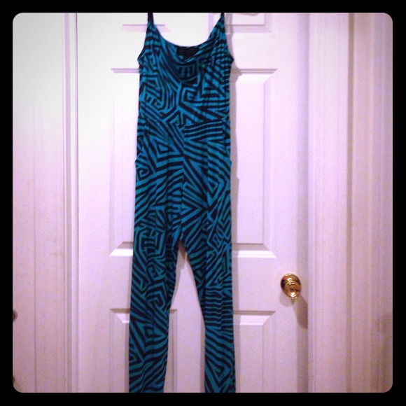 Cute geometric jumpsuit