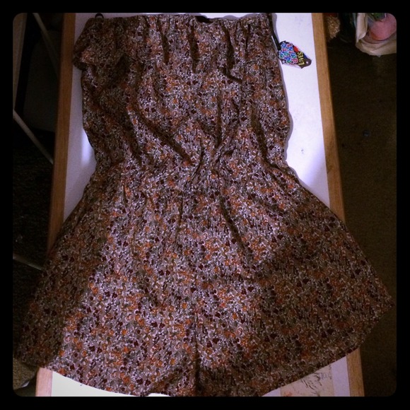 Floral forever 21 romper