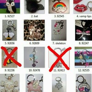 Iso these coach key fobs