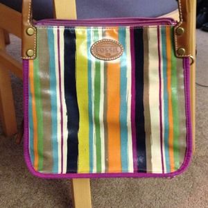 Fossil Key-Per Crossbody