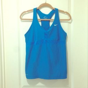 Nike work out top with built in bra