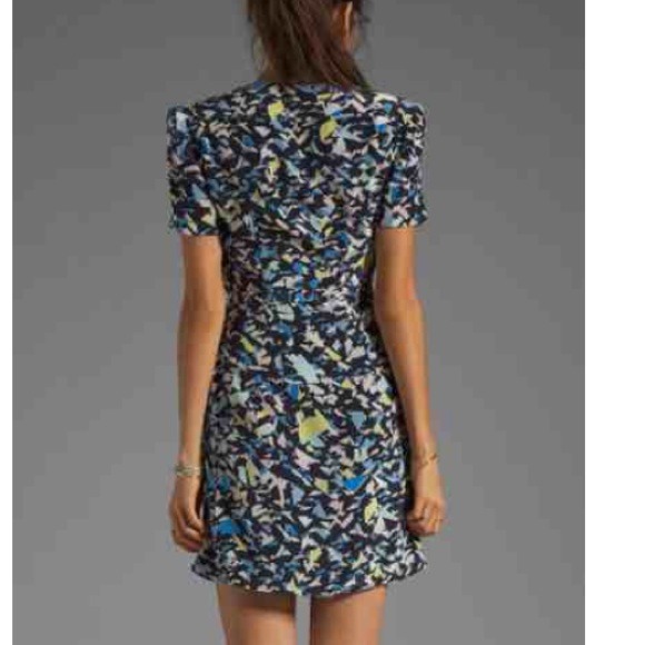 Rebecca Minkoff Blue Vista Dress size 10 - Picture 4 of 4