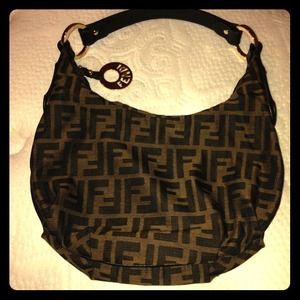 Authentic Fendi "Zucca" (large FF) style bag