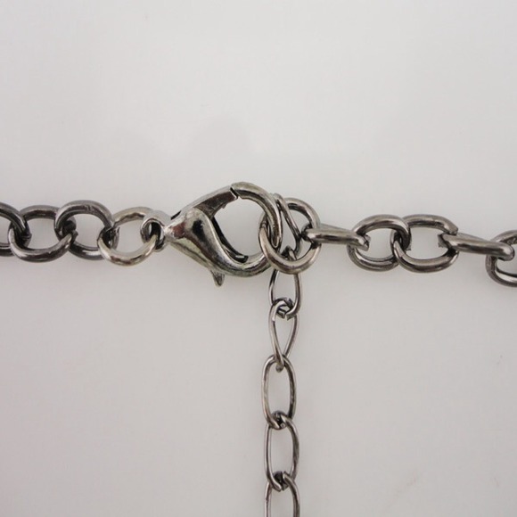 Bohemia Curves Jeweled Statement Necklace - Picture 3 of 3