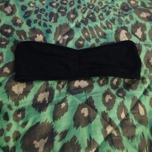 Black bandeau NWOT