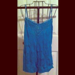 Spaghetti strap party shirt